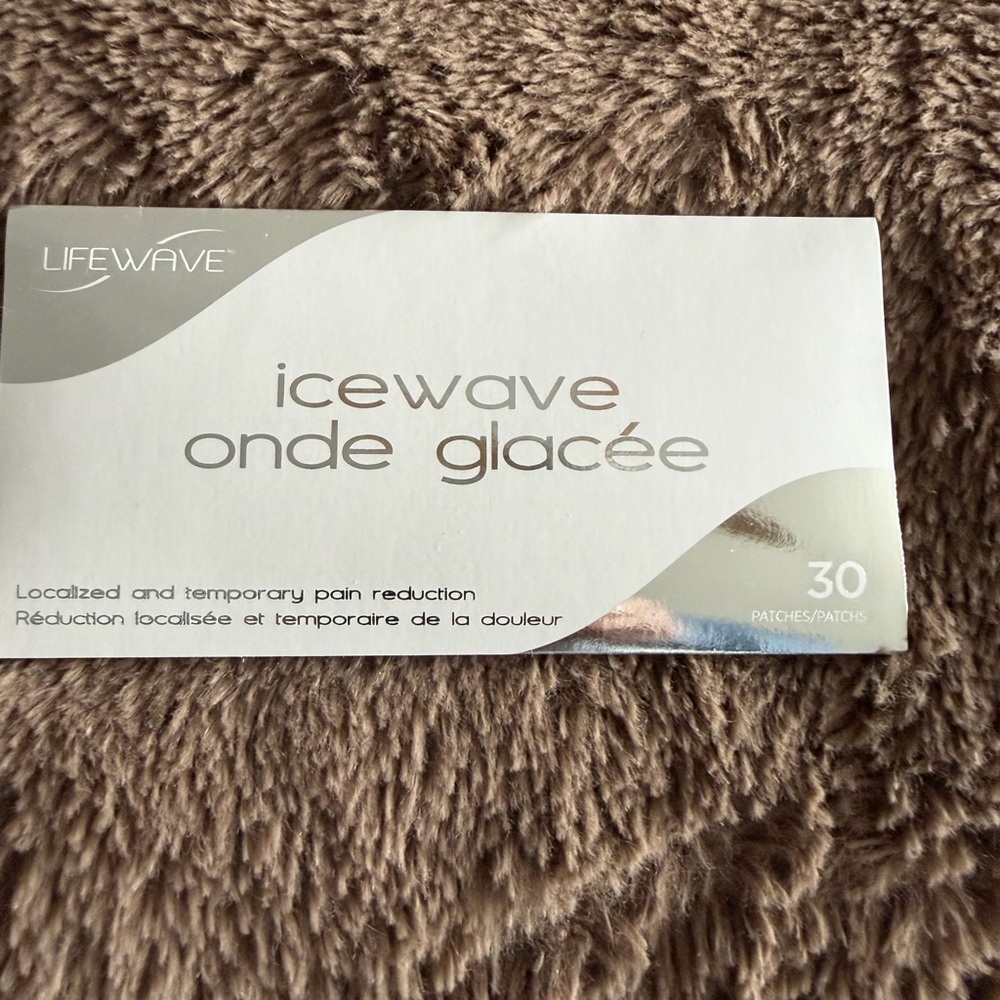 IceWave Pain Relief Patches - White/Silver